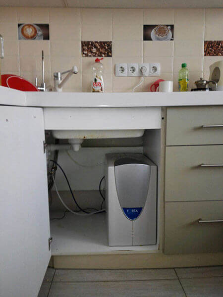 Установка фильтра FORTA 6